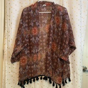 Boho shawl